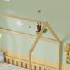 ΚΡΕΒΑΤΙ ΠΑΙΔΙΚΟ ΜΕ ΣΥΡΤΑΡΙΑ PHYLLIS HM724.01 τ.MONTESSORI ΦΥΣΙΚΟ 196x97x161Υεκ.