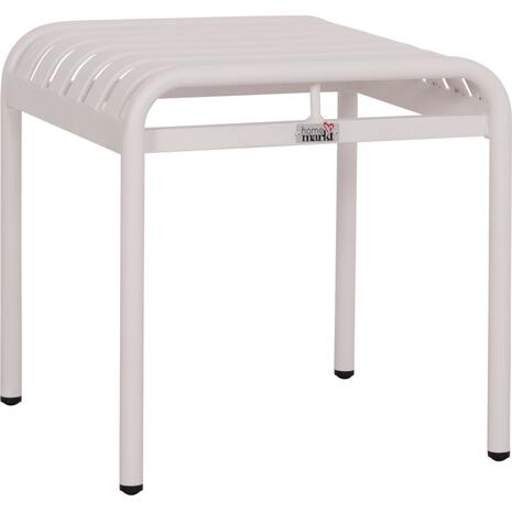 ΣΚΑΜΠΟ ΑΛΟΥΜΙΝΙΟΥ RACHEL HM6340.02 ΛΕΥΚΟ 45x45x46Υεκ.