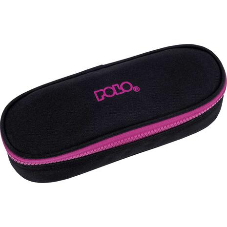 Κασετίνα οβάλ Polo BOX ΙΙΙ  Black/Fuchia (937003-2044)