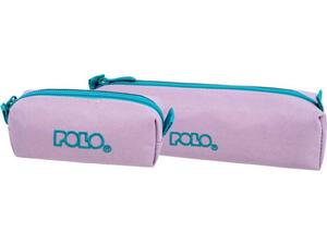 Κασετίνα βαρελάκι Polo Wallet IV Pink/Petrol (937006-3958)