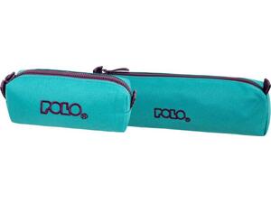 Κασετίνα βαρελάκι Polo Wallet IV Petrol/Purple (937006-5847)
