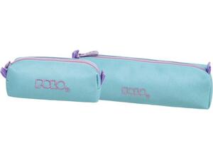 Κασετίνα βαρελάκι Polo Wallet IV Turquoise/Lilac (937006-5945)