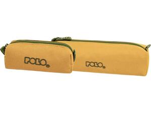 Κασετίνα βαρελάκι Polo Wallet IV Mustard/Khaki (937006-7565)