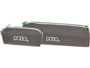 Κασετίνα βαρελάκι Polo Wallet IV Ash/Turquoise (937006-2759)