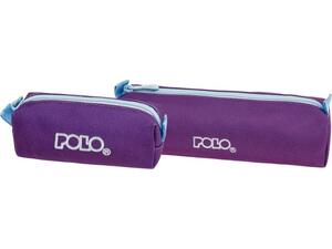 Κασετίνα βαρελάκι Polo Wallet IV Violet/Light Cyan (937006-4657)