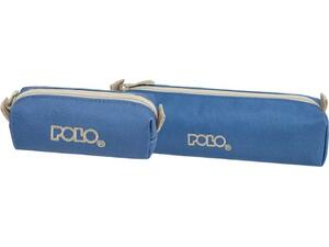 Κασετίνα βαρελάκι Polo Wallet IV Raf Blue/Light Grey (937006-5523)