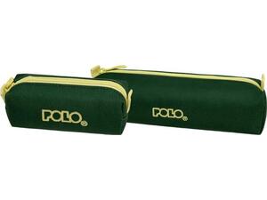 Κασετίνα βαρελάκι Polo Wallet IV Green/Yellow (937006-6271)