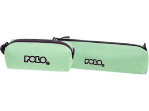 Κασετίνα βαρελάκι Polo Wallet IV Mint/Eggplant (937006-6848)