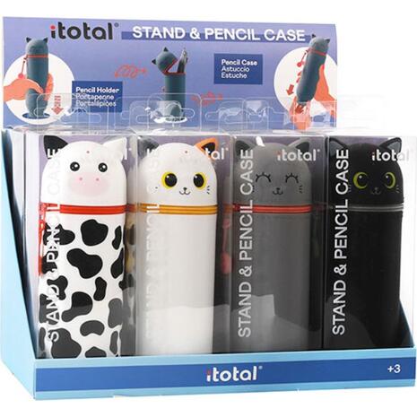 Κασετίνα σιλικόνης Cute Animals  i-Total XL2482A Fox