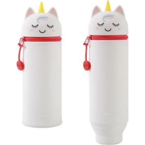 Κασετίνα σιλικόνης Cute Animals  i-Total XL2482B Unicorn