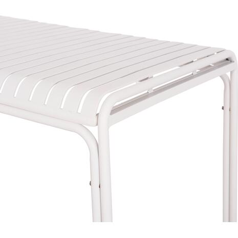 ΤΡΑΠΕΖΙ ΑΛΟΥΜΙΝΙΟΥ RACHEL HM6339.02 ΛΕΥΚΟ 150x80x75Υεκ.