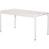 ΤΡΑΠΕΖΙ ΑΛΟΥΜΙΝΙΟΥ RACHEL HM6339.02 ΛΕΥΚΟ 150x80x75Υεκ.