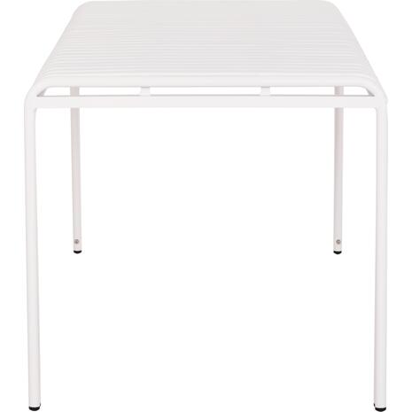 ΤΡΑΠΕΖΙ ΑΛΟΥΜΙΝΙΟΥ RACHEL HM6339.02 ΛΕΥΚΟ 150x80x75Υεκ.