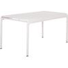 ΤΡΑΠΕΖΙ ΑΛΟΥΜΙΝΙΟΥ RACHEL HM6339.02 ΛΕΥΚΟ 150x80x75Υεκ.