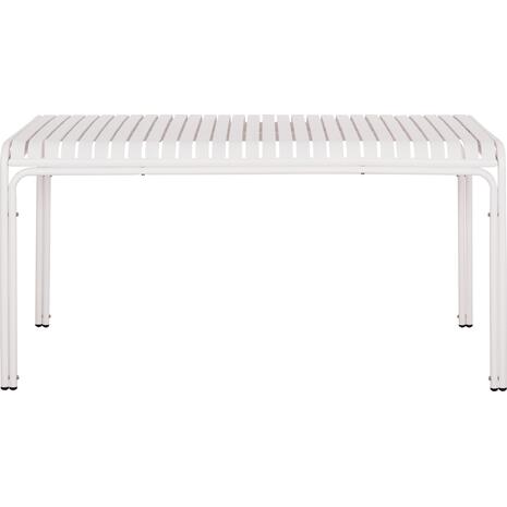 ΤΡΑΠΕΖΙ ΑΛΟΥΜΙΝΙΟΥ RACHEL HM6339.02 ΛΕΥΚΟ 150x80x75Υεκ.