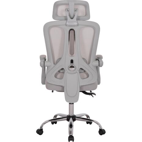 ΚΑΡΕΚΛΑ ΓΡΑΦΕΙΟΥ BARNET HM18258.02 ΓΚΡΙ MESH-ΓΚΡΙ ΣΚΕΛΕΤΟΣ NYLON 61x62x123Υ