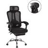 ΚΑΡΕΚΛΑ ΓΡΑΦΕΙΟΥ BARNET HM18258.01 ΜΑΥΡΟ MESH-ΜΑΥΡΟΣ ΣΚΕΛΕΤΟΣ NYLON 61x62x123Υ