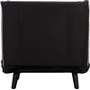 ΠΟΛΥΘΡΟΝΑ ΚΡΕΒΑΤΙ BRAXTON HM8425.03 ΜΑΥΡΟ ΥΦΑΣΜΑ 78x88x78Υεκ.