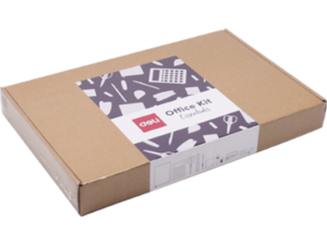Σετ οργάνωσης γραφείου Deli Office Kit Essentials 12 τεμαχίων Άσπρο- Μαύρο αποχρώσεις