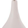 ΕΠΙΤΡΑΠΕΖΙΟ ΔΙΑΚΟΣΜΗΤΙΚΟ ΒΑΖΟ DENI HM4663.02S FIBER CEMENT ΣΕ ΛΕΥΚΟ--Φ15x27Υεκ.