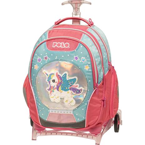 Τσάντα τρόλεϊ 3 θέσεων Polo Reel Snowball Unicorn