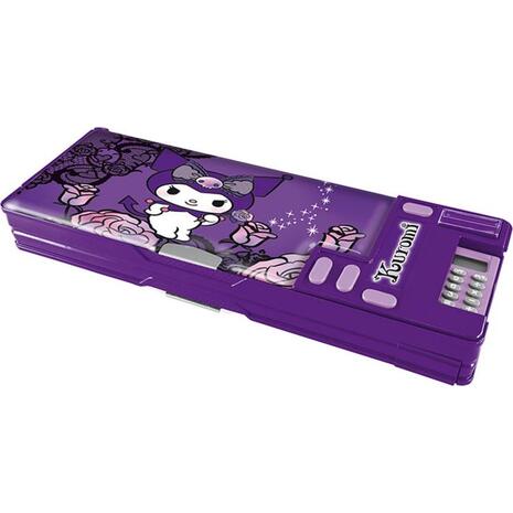 Κασετίνα Retro με κομπιουτεράκι Graffiti Purple Kuromi