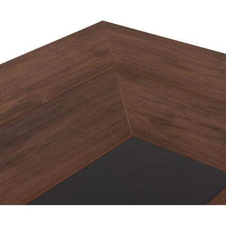 ΤΡΑΠΕΖΙ ΑΛΟΥΜΙΝΙΟΥ TABER ΜΕ POLYWOOD 200X100 ΓΚΡΙ HM5131.12
