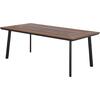 ΤΡΑΠΕΖΙ ΑΛΟΥΜΙΝΙΟΥ TABER ΜΕ POLYWOOD 200X100 ΓΚΡΙ HM5131.12