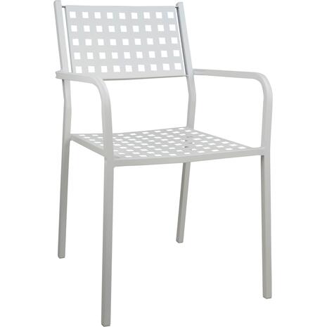 ΠΟΛΥΘΡΟΝΑ ΜΕΤΑΛΛΙΚΗ HM5031.02 ZETA ΣΕ ΛΕΥΚΟ ΧΡΩΜΑ 54x51x84Υεκ