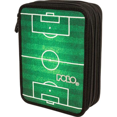 Κασετίνα τετράγωνη 3 θέσεων Polo Mover Football