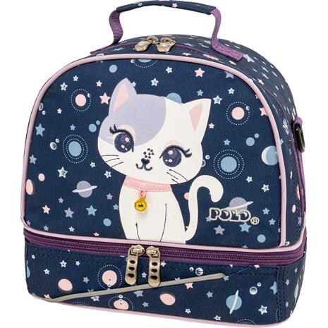 Τσαντάκι φαγητού πλάτης ισοθερμικό Polo Kid's Fun II Space Cat