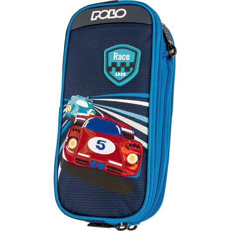 Κασετίνα οβάλ 3 θέσεων Polo Reel Race Car