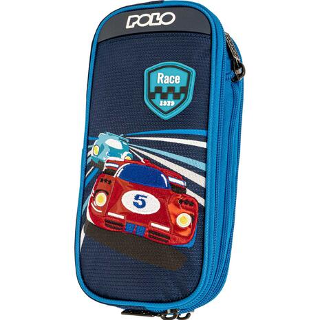 Κασετίνα οβάλ 3 θέσεων Polo Reel Race Car