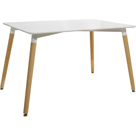 ΣΕΤ ΤΡΑΠΕΖΑΡΙΑ 5Τ ΤΡΑΠΕΖΙ MINIMAL 120x80x73 cm-TWIST ΚΟΚΚΙΝ HM10080.04