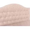 ΚΡΕΒΑΤΙ MALENA HM638.22 ΜΠΕΖ ΥΦΑΣΜΑ Τ. NUBUCK ΓΙΑ ΣΤΡΩΜΑ 150x200εκ.
