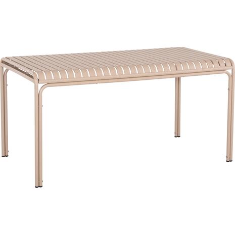 ΤΡΑΠΕΖΙ ΑΛΟΥΜΙΝΙΟΥ RACHEL HM6339.04 ΣΑΜΠΑΝΙ 150x80x76Υεκ.