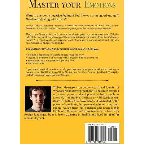 Master Your Emotions - Tribaut Meurisse (978-1-7083-1595-5)