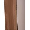 ΒΟΗΘΗΤΙΚΟ ΤΡΑΠΕΖΙ LEIA HM18163.02 FIBER CEMENT ΛΕΥΚΟ-ΞΥΛΟ TEAK 32.5x32.5x46Υεκ.
