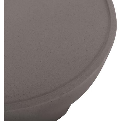 ΤΡΑΠΕΖΙ ΣΑΛΟΝΙΟΥ PIRSON HM18155.03 FIBER CEMENT ΣΕ ΓΚΡΙ--Φ60x36Υεκ.