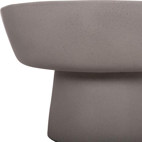 ΤΡΑΠΕΖΙ ΣΑΛΟΝΙΟΥ PIRSON HM18155.03 FIBER CEMENT ΣΕ ΓΚΡΙ--Φ60x36Υεκ.