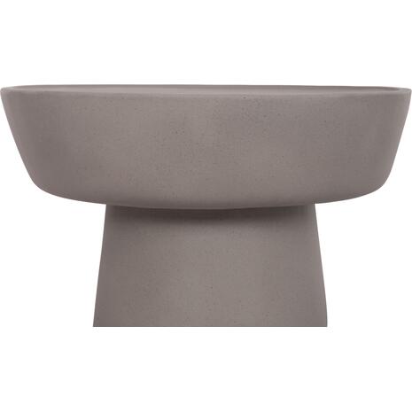ΤΡΑΠΕΖΙ ΣΑΛΟΝΙΟΥ PIRSON HM18155.03 FIBER CEMENT ΣΕ ΓΚΡΙ--Φ60x36Υεκ.