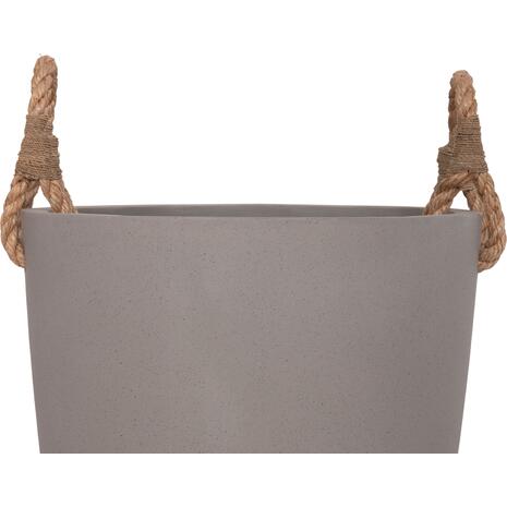 ΓΛΑΣΤΡΑ ΕΣ. ΧΩΡΟΥ ΣΕΙΡΑ TRYLL HM4690L FIBER CEMENT ΓΚΡΙ & ΣΧΟΙΝΙ Φ40x25,5Υεκ.