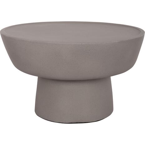 ΤΡΑΠΕΖΙ ΣΑΛΟΝΙΟΥ PIRSON HM18155.03 FIBER CEMENT ΣΕ ΓΚΡΙ--Φ60x36Υεκ.