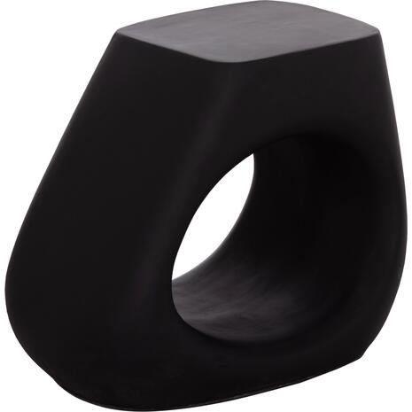 ΣΚΑΜΠΟ ΣΑΛΟΝΙΟΥ LANS HM4691.01 FIBER CEMENT ΣΕ ΜΑΥΡΟ--58x28x45.5Υεκ.
