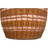 ΒΟΗΘΗΤΙΚΟ ΤΡΑΠΕΖΙ VILHENA HM18166 FIBER CEMENT ΡΟΖ-RATTAN ΦΥΣΙΚΟ Φ44.5x45Υεκ.