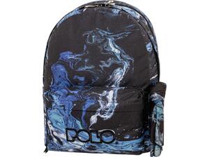 Τσάντα πλάτης 2+1 θέσεων Polo Original Double Scarf Shapes Black/Blue