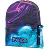 Τσάντα πλάτης 2+1 θέσεων Polo Original Double Scarf Shapes Purple/Cyan