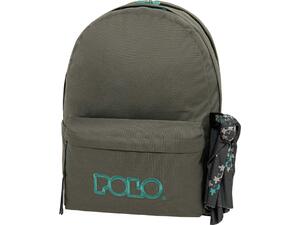 Τσάντα πλάτης 2+1 θέσεων Polo  Original Double Scarf Grey/Petrol