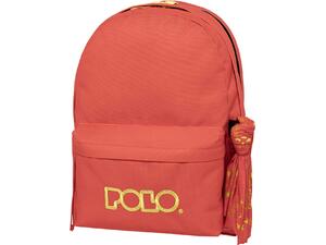 Τσάντα πλάτης 2+1 θέσεων Polo Original Double Scarf Coral/Yellow