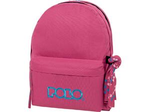 Τσάντα πλάτης 2+1 θέσεων Polo Original Double Scarf Fuchia/Cyan (901235-4456)